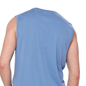 Camiseta sin mangas de calidad superior para hombre con bolsillo Diseño elegante de algodón suave para Camiseta de algodón 100% para hombre con estampado holgado - Product Image 3