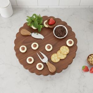 Support à gâteau en bois fait main, écologique et non toxique, pour la présentation de gâteaux et de cupcakes, marque Curio Craft, pour mariages, restaurants, boulangeries - Product Image 6