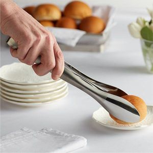 Vintage Stainless Steel Food Tongs Mirror Polished Metal Bread Clip Small Mini Sugar Ice Cube Tongs for Wedding Party Catering - Product Image 4