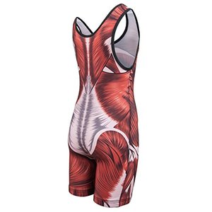 Camiseta de lucha libre de alta calidad para hombres, venta al por mayor, Jaguars Red Stringer Gym, sin mangas, suministro del fabricante superior - Product Image 5