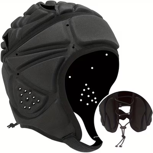 Casco de Rugby, Gorra Protectora Acolchada, Casco Deportivo para Jóvenes y Adultos - Product Image 2