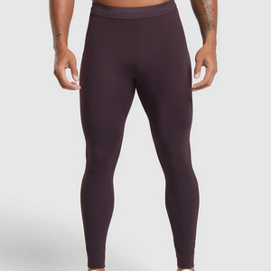 Leggings de sport de compression pour hommes, élastiques, pour la musculation et le yoga - Product Image 1