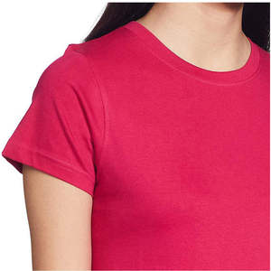 Nuevo Diseño, Color Personalizado, Camisetas de Seda Satinada con Cuello Redondo para Mujer, Ropa de Calle de Verano, Transpirables, Cómodas, de Manga Corta, al por Mayor - Product Image 5