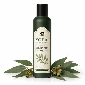 Aceite Esencial de Eucalipto 100% Puro y Natural de Tamil Nadu, Kodai Global Export - Cuidado Multifuncional para el Cabello y la Piel - Product Image 1
