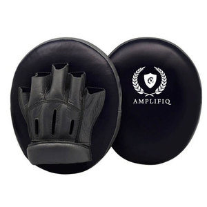 Guantes Deportivos de Piel para Entrenamiento de Boxeo, Ejercicio en Gimnasio, Práctica Diaria, Almohadillas Ligeras para Manos, Agarre Cómodo, Ecológicos - Product Image 1