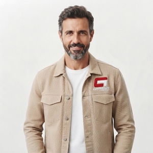 High Quality <b>Men</b> <b>Denim</b> <b>Jacket</b> Comfortable Everyday <b>Denim</b> Outerwear with OEM Service Custom Branding Manufacturer Solutions - Product Image 1