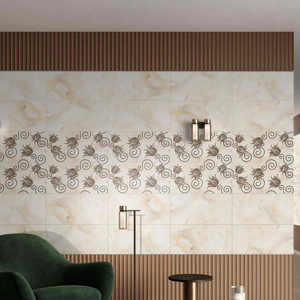Carrelage mural en céramique blanc brillant moderne 300x600, design minimaliste pour projets de bureaux commerciaux et d'entreprises haut de gamme - Product Image 3