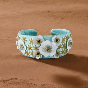 Luxury Floral Pearl <b>Headband</b> Handmade <b>Beaded</b> Flower Hairband for Women and Girls Fashion Accessories Events Daily Wear <b>Headbands</b> - Product Image 5