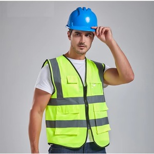 Gilet réfléchissant Offre Spéciale veste bande maille tissu Construction sécurité gilet de sécurité vêtements réfléchissants étanche à l'eau - Product Image 3