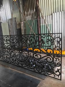 Panel de Valla de Acero Cortado con Láser CNC, Valla Decorativa de Seguridad para Exteriores, Panel de Valla de Acero Decorativo Cortado con Láser, Diseño de Jardín para Exteriores - Product Image 4