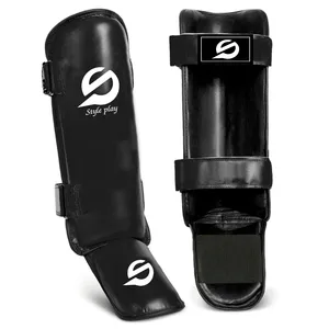 แผ่นรองฝ่าเท้า SHIN INSTEP PAD SHIELD อุปกรณ์ป้องกันสำหรับการฝึก MMA คิกบ็อกซิ่ง และการต่อสู้ น้ำหนักเบา ทนทาน ดีไซน์สำหรับทุกเพศ - Product Image 1