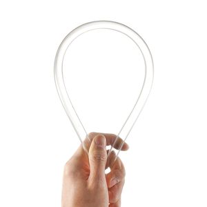 Tubo in Vinile Trasparente 1/2'' ID X 5/8'' OD, 10FT, Spessore Parete Elevato, Tubo Flessibile in PVC Tagliabile per Acquari e Accessori - Product Image 2