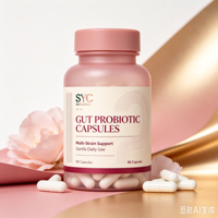 Capsules Probiotiques OEM pour la Gestion Intestinale et le Soutien de la Santé Digestive des Adultes - Service de Marque Privée Personnalisé pour le Commerce en Gros