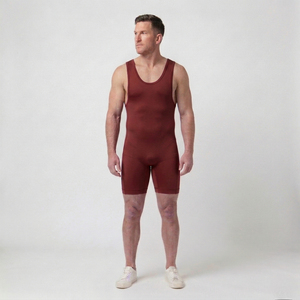 Trajes de Lucha Libre Profesional de Alta Calidad, Ropa Deportiva para Hombre, Singlet de Lucha Libre para Venta en Línea, Servicio OEM - Product Image 2