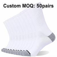 Logo personnalisé Chaussettes de sport athlétique Chaussettes sans quantité minimale de commande avec votre propre conception Ch