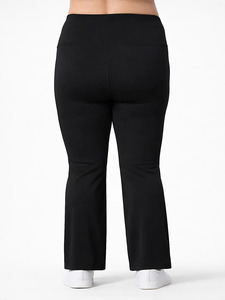 Women High Waist Flare Leggings <b>Plus</b> <b>Size</b> <b>Yoga</b> Flared <b>Pants</b> Women Bootcut Workout <b>Pants</b> Stretch Fitness <b>Yoga</b> Trousers High Rise - Product Image 1