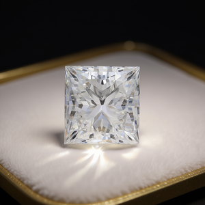 เพชรหลวมคุณภาพสูงทรงปรินเซส VS2 น้ำหนัก 10.08 กะรัต ได้รับการรับรองจาก IGI ผลิตในห้องปฏิบัติการ - Product Image 3