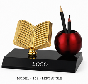 Trofeo de Escritorio Metálico Moderno y Portátil de POOJA GIFT CORPORATION, Diseño con Temática Competitiva, Grabado Láser e Impresión UV - Product Image 4