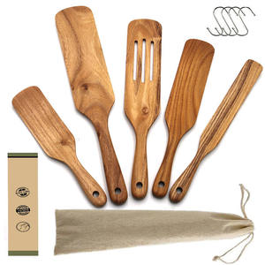 Juego de cubiertos de madera de acacia, mango, pino, madera roja y otras maderas disponibles con diseño personalizado por M.I.G. EXPORTACIONES. - Product Image 2