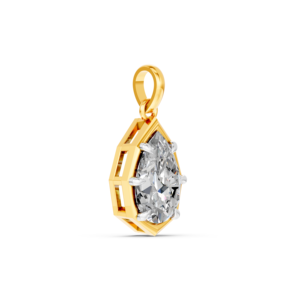 Colgante de Oro Sólido de 10k, 14k, 18k con Diamante de Laboratorio, Certificado IGI, Fabricante de Joyería Fina Ética, Venta al por Mayor, RJC OEM ODM PD401414 - Product Image 6