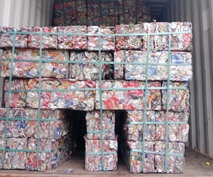 Déchets d'aluminium UBC de qualité supérieure (canettes de boissons), métal recyclé propre et déchiqueté pour la fusion et le recyclage, à vendre - Product Image 2