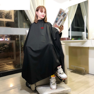 Prix d'usine, imperméable, 100% polyester, cape de coiffure douce, logo personnalisé, coupe de cheveux, cape de barbier pour salon de beauté - Product Image 6