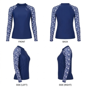 Chemise de protection UV à manches longues pour femmes, respirante, pour sports nautiques, haute performance, extensible - Product Image 5