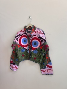 Assorted Lot Of Suzani Handmade <b>Jacket</b> Reversible Boho <b>Hippie</b> Style Quilted <b>Jacket</b> For Women - Product Image 4