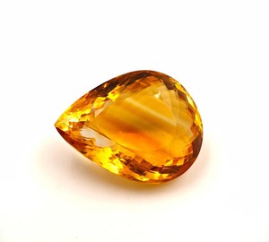 Best Quality Natural Citrine Pear Cut Golden Citrine Gemstone | 67.50 CT Loose <b>Stone</b> with Color Play - Product Image 2