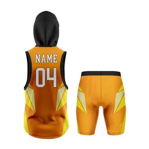 Conjunto de Pantalones Cortos de Malla Premium para Uniforme 7v7, Anti-UV, Secado Rápido, Absorción de Humedad, Ropa Deportiva para Fútbol Americano - Product Image 3