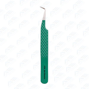 Pinzas de extensión de pestañas personalizadas Pinzas de punta recta hechas de herramientas de pestañas profesionales de acero alemán de primera calidad - Product Image 4