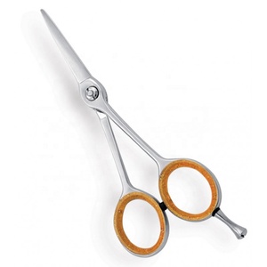 Fancy Printed <b>Left</b>-<b>Handed</b> Beauty <b>Scissors</b> with Smooth Edge Stainless Steel Blade and Steel Handle for Embroidery Shearing - Product Image 4