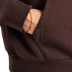 Latest Design Winter Wear Men Hooded Solid Tracksuit Casual Long Sleeve Customized Color 100% Cotton for Sale - Product Image 5