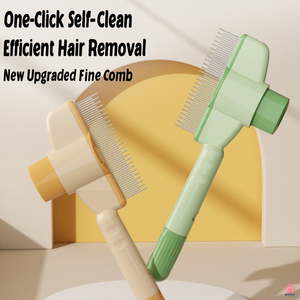 Brosse démêlante pour animaux de compagnie en ABS, écologique, étanche, pour l'élimination des poils longs de chat, outil de nettoyage pour salle de bain - Product Image 5