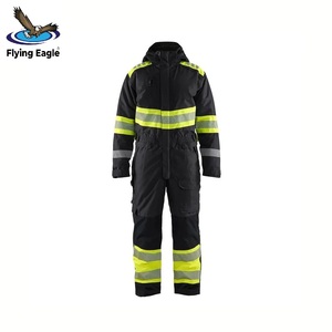 Vêtements de travail en coton de qualité supérieure, veste et pantalon industriels durables, vêtements de travail de sécurité - Product Image 1