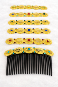 MOLL JEWELLERS Bijoux Vintage Plaqué Or en Alliage Faits Main Écologiques Étanche Élégants Tendance Mini Paillettes Animaux Pompons Fleurs - Product Image 5