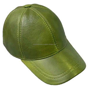 Gorra de Cuero Vacuno Genuino para Hombre y Mujer, de Alta Calidad, Ajustable con Broche, para Uso Casual en Otoño e Invierno - Product Image 1
