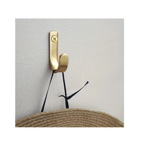 Exclusive Design <b>Wall</b> Decoration Brass Hook Holder For Bedroom Living Room Kitchen Purse Cap Towel Hanging Holder At Your Budget - Product Image 6