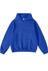 Venta al por mayor 100% algodón pesado peso francés Terry hombres Sudadera con capucha logotipo personalizado liso teñido temporada de invierno en el precio razonable - Product Image 2