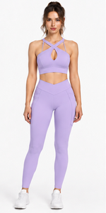 Sujetador deportivo acanalado sin costuras para mujer, top acolchado de alto impacto para yoga, gimnasio, fitness, entrenamiento, correr, de secado rápido y soporte elástico. - Product Image 5