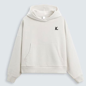 Sudadera con capucha de algodón mezclado de moda para adultos, material suave y transpirable, perfecta para atuendos urbanos y un estilo relajado. - Product Image 1