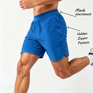 Oem Logo Oversized Blank <b>Men</b> Gym <b>Shorts</b> Custom Logo <b>Compression</b> Quick Dry Workout Running <b>Men</b> Basketball Mesh <b>Shorts</b> - Product Image 2