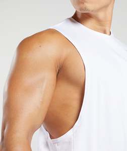 Heavy Training Exercise Plain <b>Men</b> Tops Workout Fitness Vest <b>Men</b> New Fashion Tank Tops Oversize Casual <b>Singlets</b> - Product Image 6