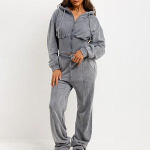 Blaze Mark Industries - Chándal para Mujer con Lavado Ácido, OEM/ODM, Personalizado, Alta Calidad, Precio de Fábrica, Duradero, Suave, Transpirable, Informal - Product Image 2