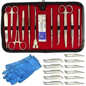Professional Manual Autopsy <b>Post</b> Mortem Instrument Set with Stainless Steel Surgical Tools CE Certified for Forensic Medical Use - Product Image 5