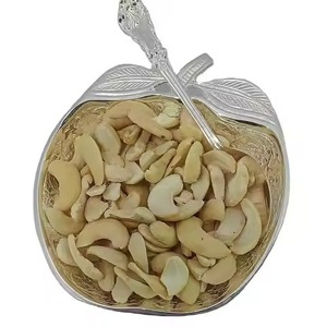 Bol à fruits secs vintage en métal, plat de service décoratif pour table à manger, cadeau - Product Image 3