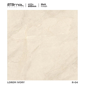 Carreaux de sol en porcelaine vitrifiée modernes 60x60cm 600x600mm, résistants aux acides, antidérapants, polis, couleur beige, pour usage intérieur, solides - Product Image 1