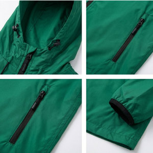 Chaqueta cortavientos, servicio OEM, chaqueta personalizada, tela de alto rendimiento, transpirable y ligera para entrenamientos y viajes - Product Image 2