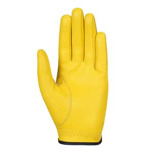 Gants de golf en cuir véritable souple, antidérapants, durables, respirants, imperméables, personnalisables, unisexes - Product Image 3