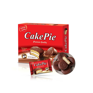 BIG DEAL International Standard Vietnam Manufacturer Supply CakePie Soft Cake <b>Box</b> Chocolate Pie 12 Packs - Product Image 1